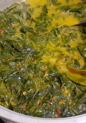 Foto resep Gulai daun singkong a.k.a bobor