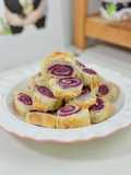 Ube Puff Pastry Bites