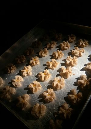 Foto resep Kue sagu toping selai nanas
