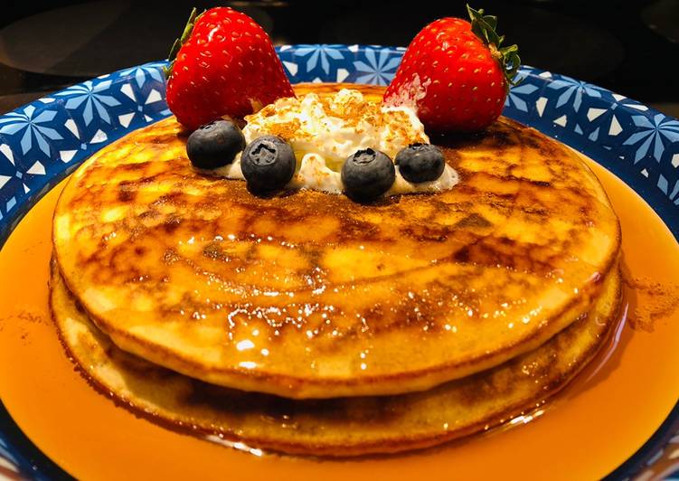 Creamy Cheesecake Pancakes 🥞 Creamy Cheesecake Pancakes 🥞