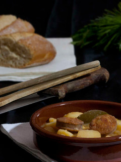Una foto de Patatas a la riojana