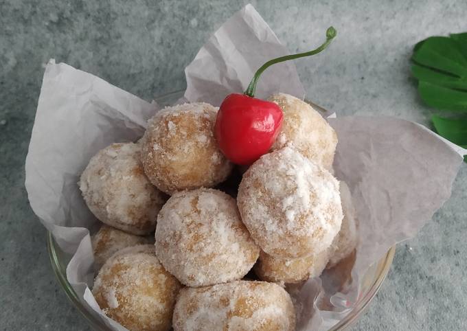 Cara Membuat Donat Ketan Enak