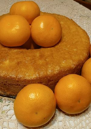 Una foto de Torta de Mandarinas