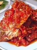Sambel Bajak Ikan Asin belah "Kepala Batu"