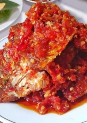 Foto resep Sambel Bajak Ikan Asin belah "Kepala Batu"