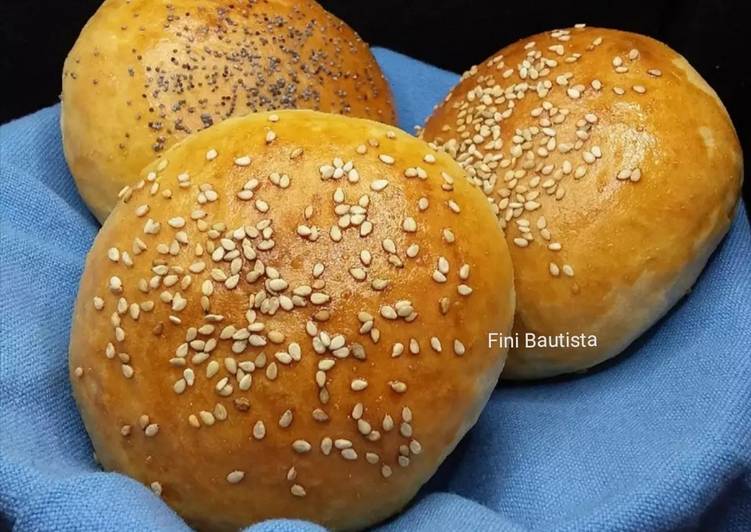 Pan de hamburguesa con yogur