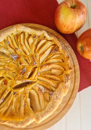 Almás lepény recept fotója