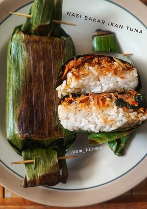 Foto resep Nasi Bakar Ikan Tuna