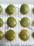 Matcha Glazed Doughnut (2 Egg Yolks) 🍩💚🍵