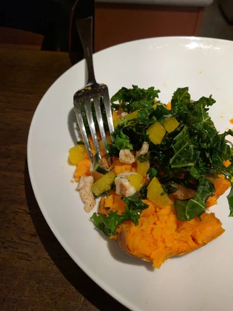 Easy Way Make Recipe Sweet Lemon Potato Chicken and Kale (Whole30) that is Awesome, So Delicious}