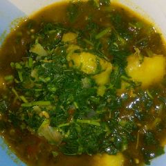 A picture of Porridge yam.