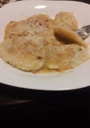 Una foto de Pasta rellena casera