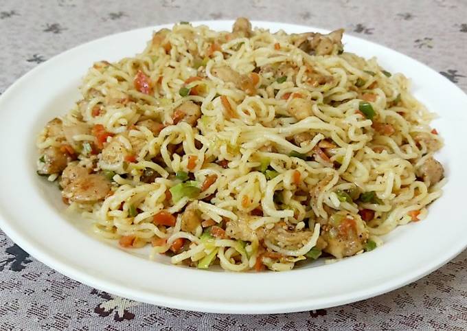 Recipe of Favorite Chicken Teriyaki Noodles