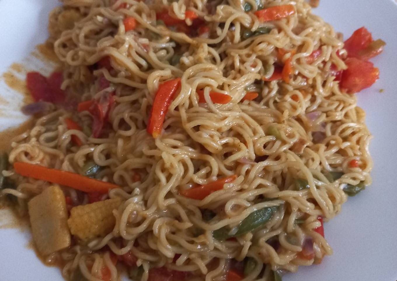 Asian mix noodles