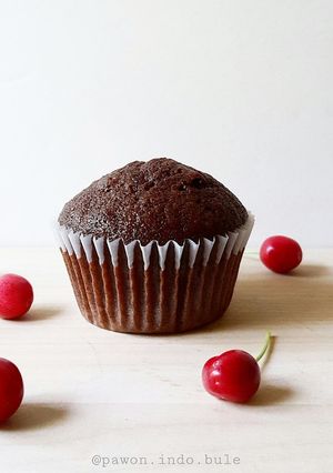 Foto resep Eggless Chocolate Cupcake