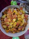 Alu Chana Chat.