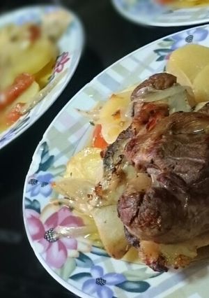 Una foto de Codillo al horno