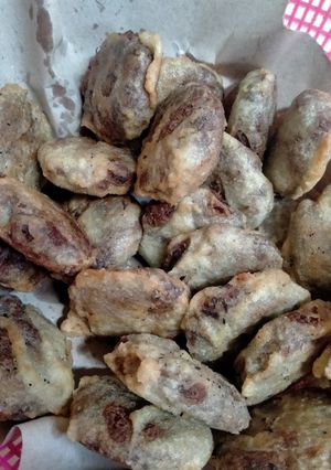 Foto resep Kue kumbu kcg hijau+ubi ungu aka gandusturi