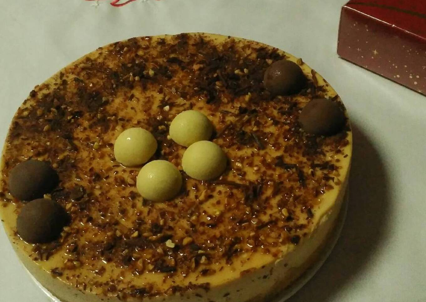 Tarta de turrón