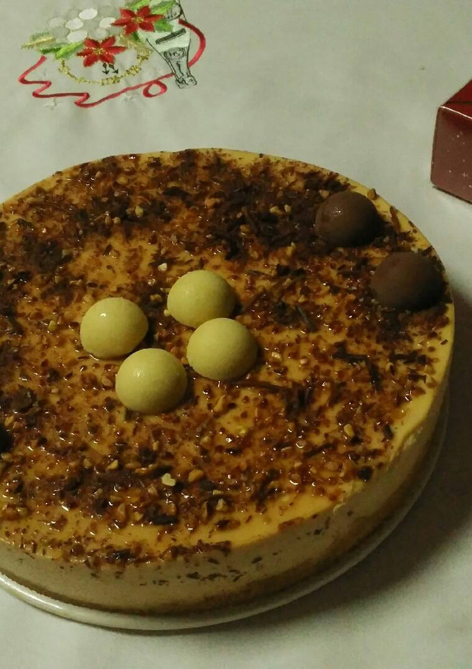 Una foto de Tarta de turrón