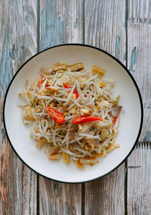 Foto resep 1.002. Tumis Toge Telur Dadar