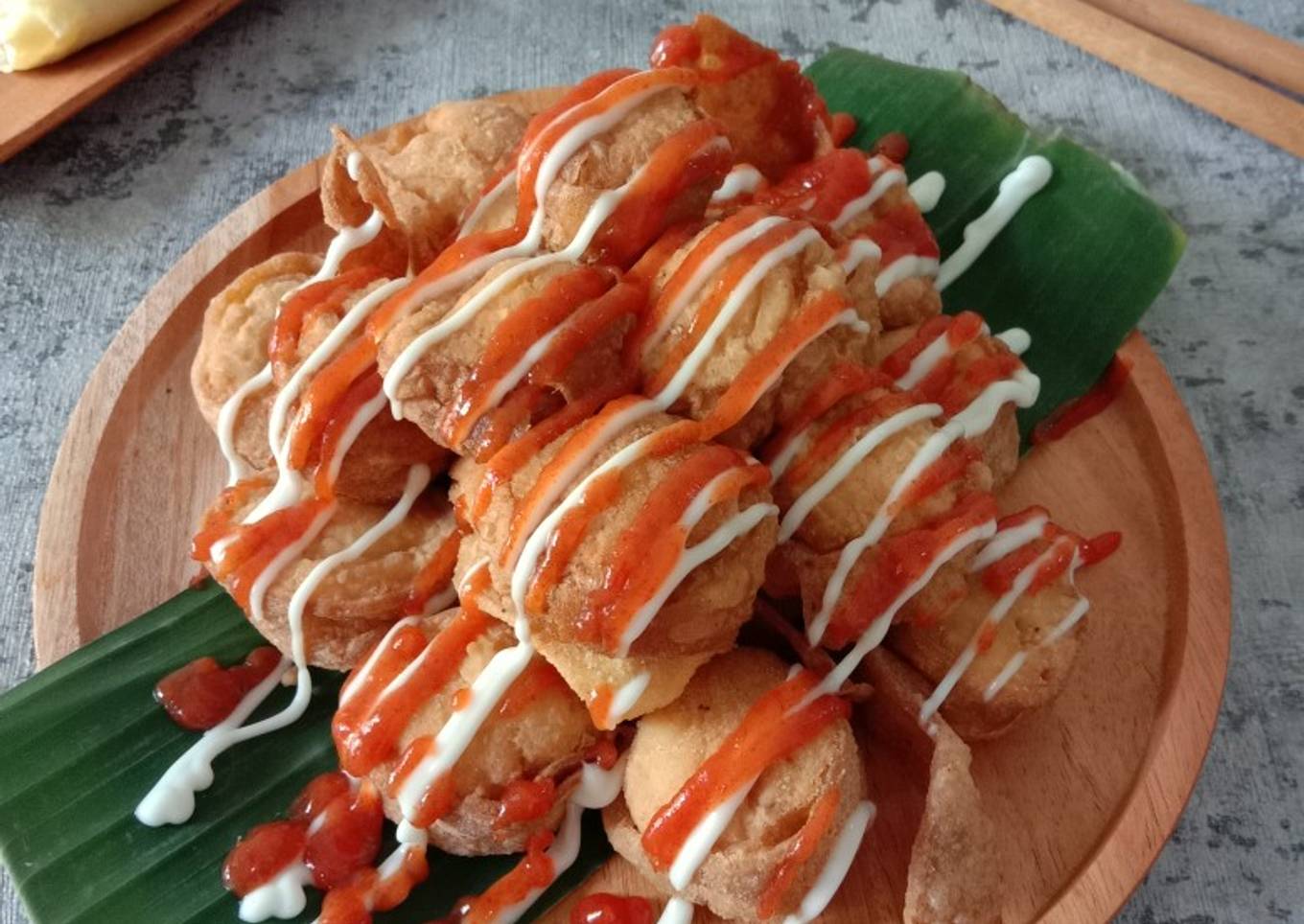 Egg Roll Tahu