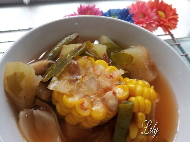 Cara Mudah Menyiapkan Resep Sayur Asam Manis😖🍋 yang Lezat Anti Ribet, Sempurna