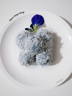 Foto resep Klepon bunga telang