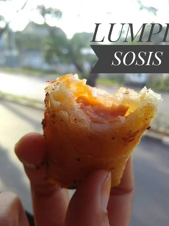 Cara Simple Membuat Resep  Lumpia sosis yang Enak, Enak