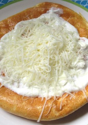 Felhőlángos recept fotója