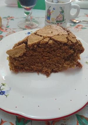 Una foto de Budín de zanahoria / Carrot cake