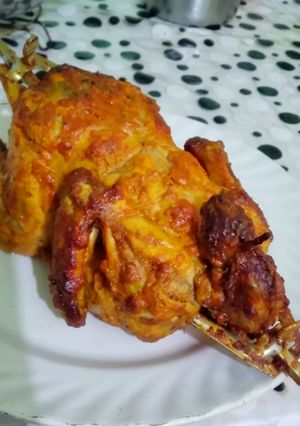 তন্দুরি চিকেন (tandoori chicken recipe in bengali) রেসিপির প্রধান ছবি