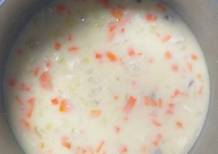 Resep Chicken Cream Soup 3S Menggugah Selera