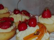 A picture of small cherries