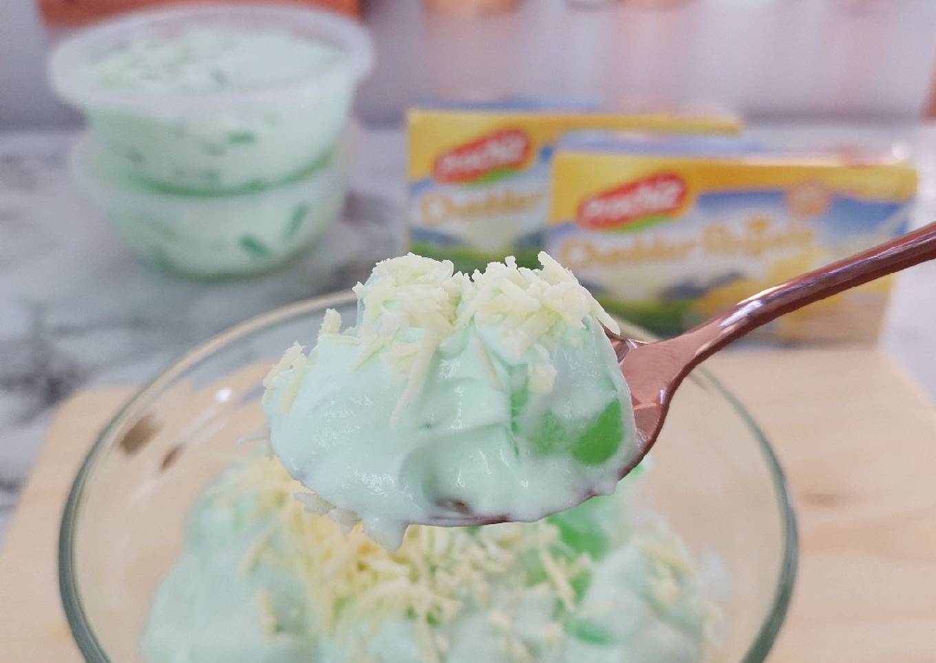 [23] Buko Pandan (Filipi Dessert)