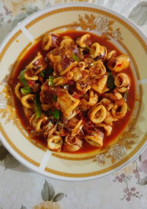Foto resep Cumi pedas mantap