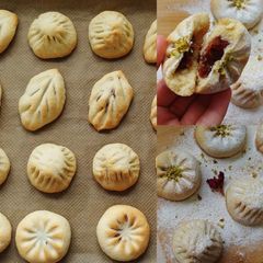 A picture of Ma'moul (Date's biscuits).
