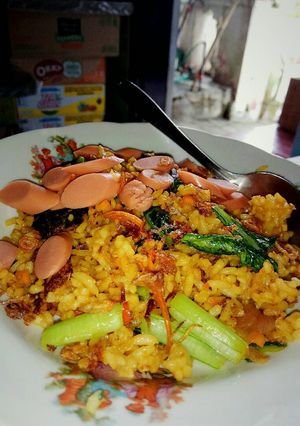Foto resep Nasi goreng sederhana