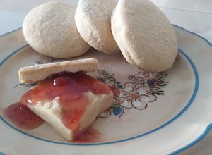 Una foto de Scones dulces