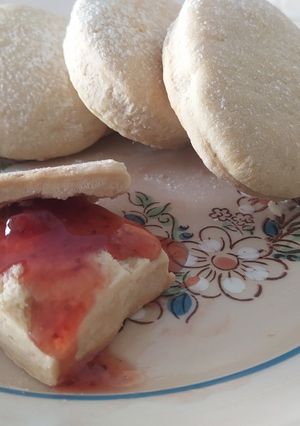 Una foto de Scones dulces