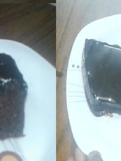 صورة لوصفة طريقة عمل كيكة الشوكولاته بصوص الشوكولاته 🎂👌