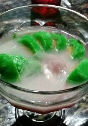Foto resep Es Pisang Ijo