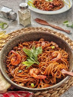 Foto resep Spaghetti Goreng Oriental