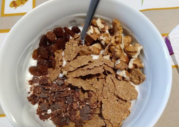 Yogurt ricco a colazione