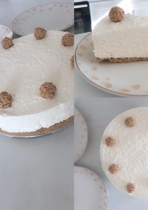 Raffaello sajttorta recept fotója