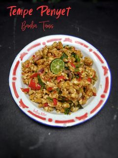 Foto resep Tempe Penyet Bumbu Tumis
