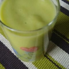 A picture of Avocado juice ꈍ◡ꈍ.