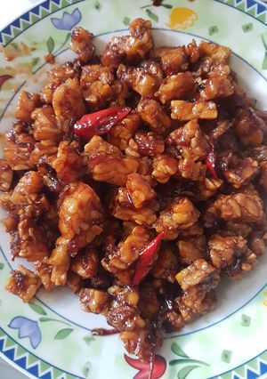 Foto resep Tempe orek campur udang