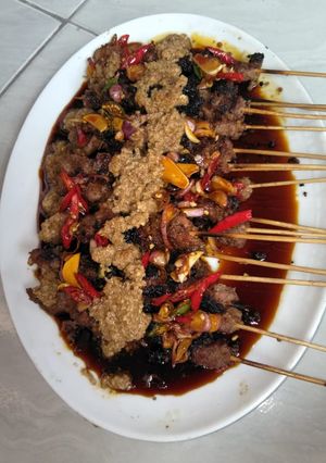 Foto resep Sate kambing rumahan