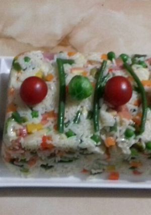 Una foto de Molde de Arroz Navideño #25